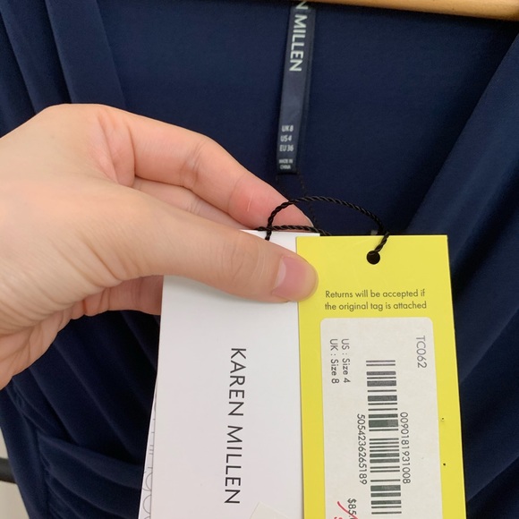 NWT Karen Millen Drapes Wrap Top - Picture 5 of 13